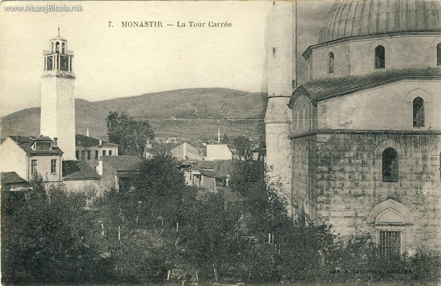 Clock Tower Bitola in 1917
