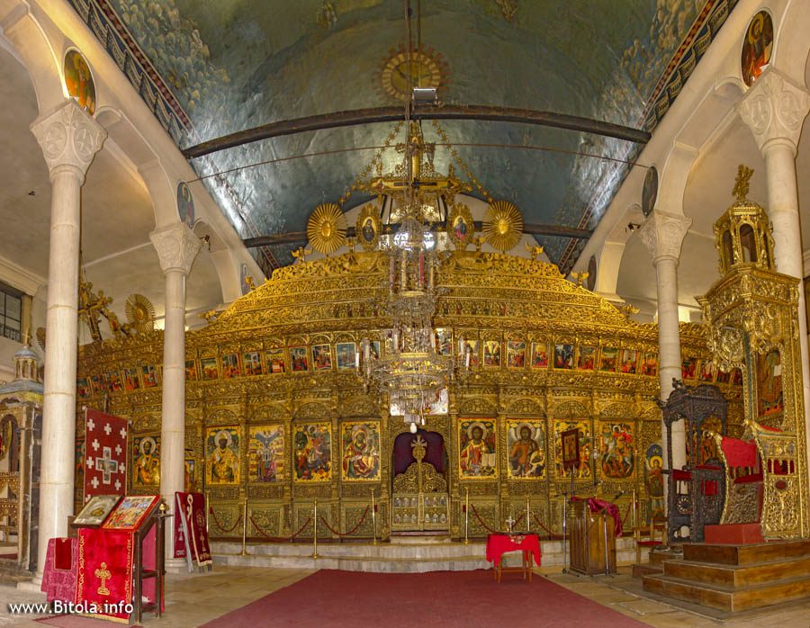Iconostasis - Saint Dimitrij Church in Bitola (Св. Димитрија Битола)