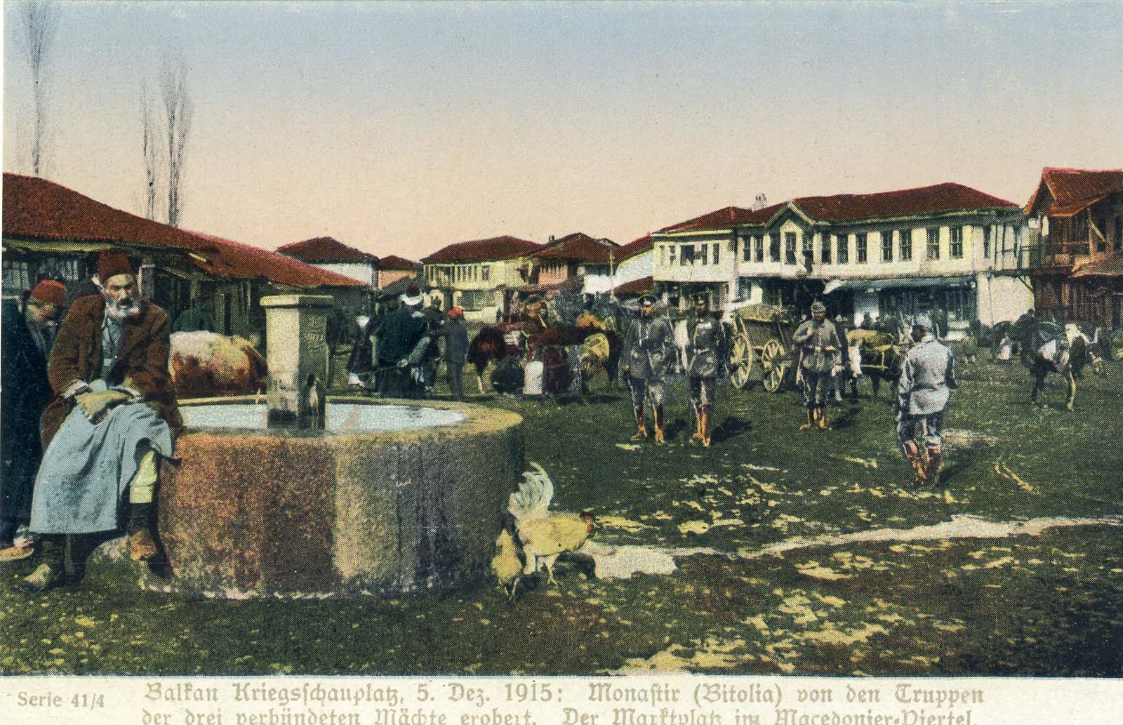 Wood Market - Bitola 1915
