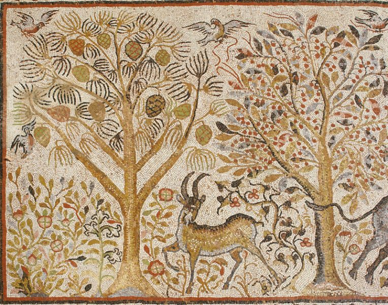 Mosaic Nartex - Large basilica - Heraclea Lyncestis - detail