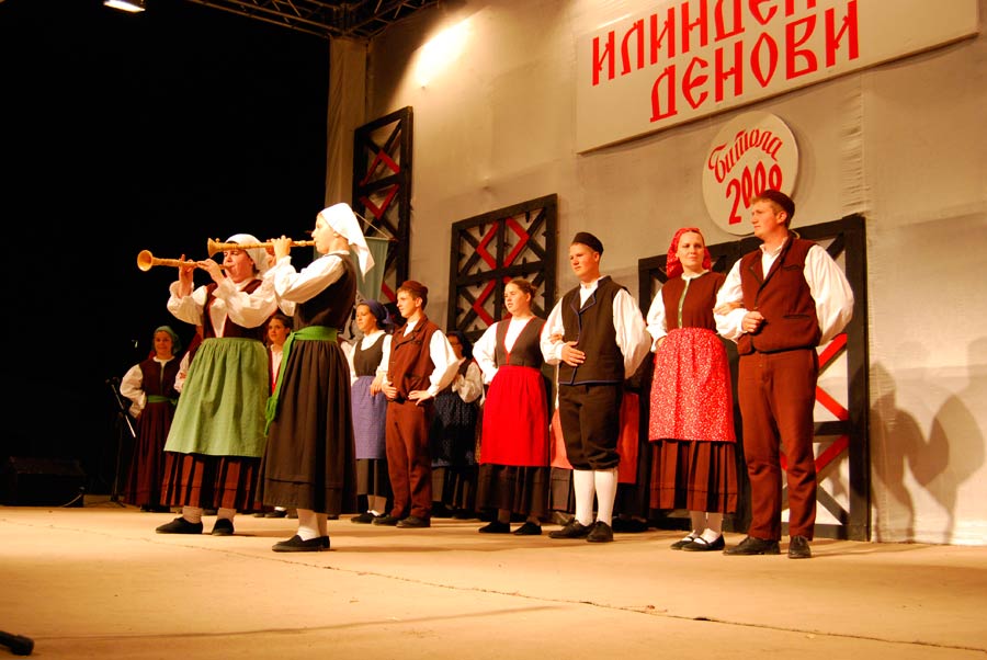 Ilinden Days - Festival of Folk songs and Dances in Bitola, Macedonia