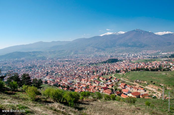 Panorama of Bitola - View from St. Archangel Michael Monastery
