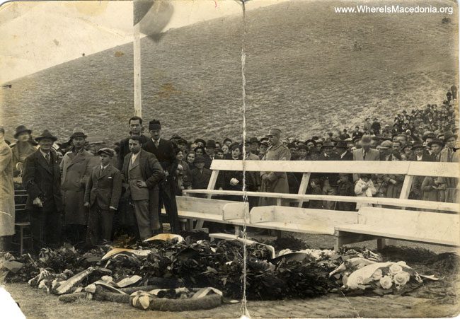 German Military WW1 Cemetery - Totenberg - Bitola, Macedonia 25 X 1936