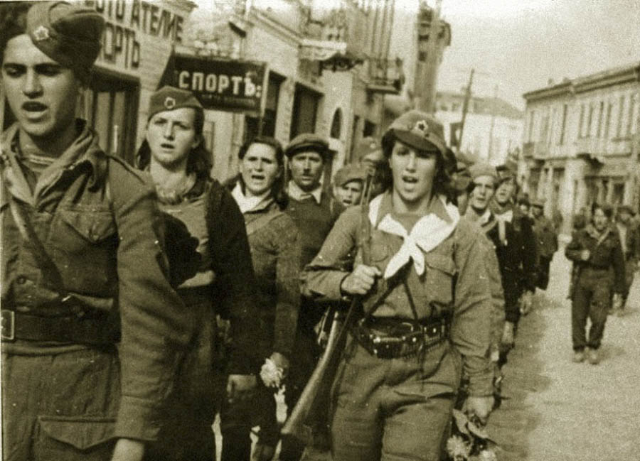 Bitola Macedonia Sirok Sokak - liberation - Second World War