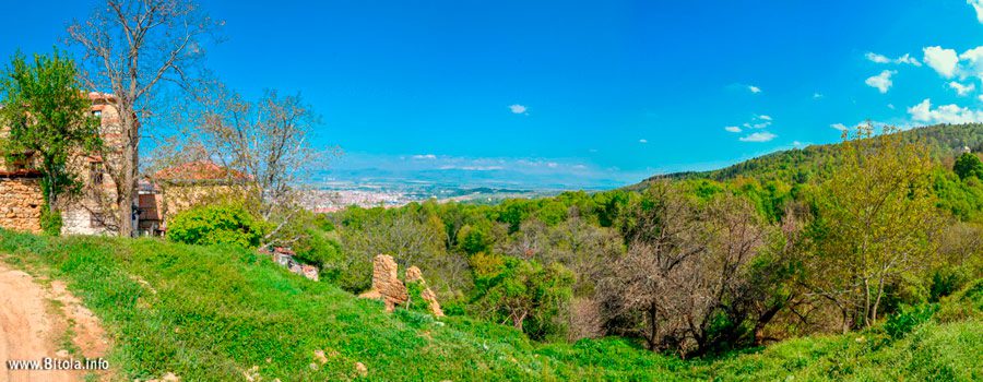 Brusnik village, Municipality of Bitola Macedonia - Panorama