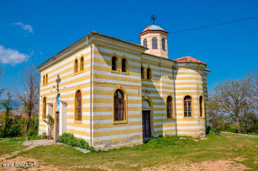 Holy Salvation church in village Brusnik, Bitola, Macedonia