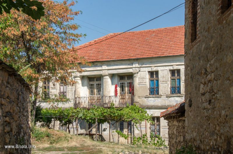 Architecture in village Bukovo, Bitola municipality, Macedonia