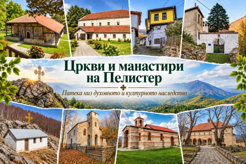 Цркви и манастири на Пелистер - Патека низ духовното и културното наследство