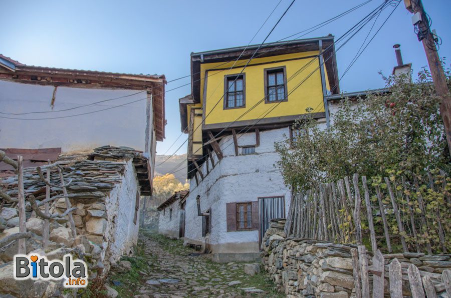Malovishta village, Bitola Municipality, Macedonia - traditional architecture