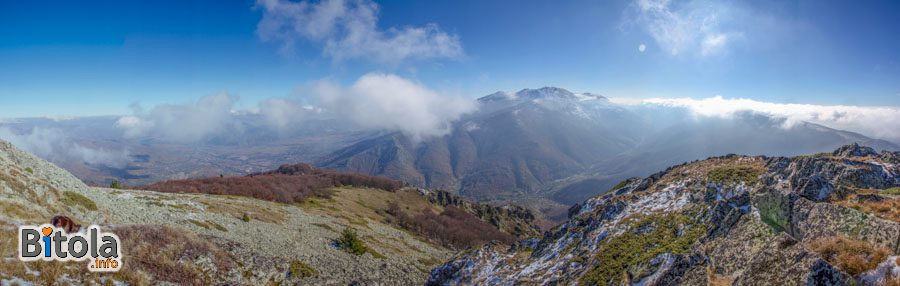 Pelister National Park - Panorama - view from Vrteshka peak