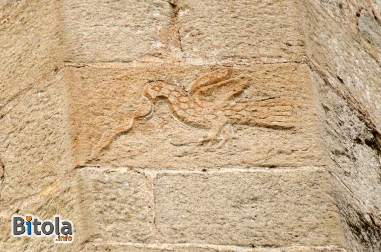 Eagle And Snake Fighting - a mark or a message from the masons