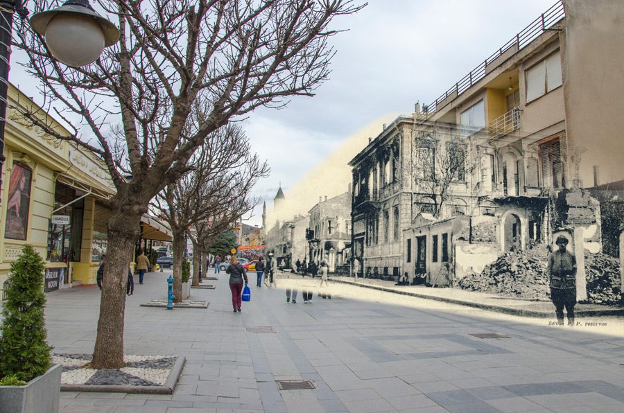 Shirok Sokak street during WW1
