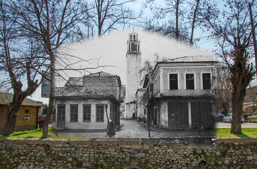 Пекмез пазар и Саат-кулата за време на Првата светска војна - Битола некогаш и денес