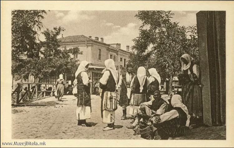 На Ленски Мост. Разгледница издадена 1915 г
