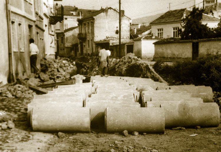Реката Курдерес - Битола, фотографирано 1974/75 г