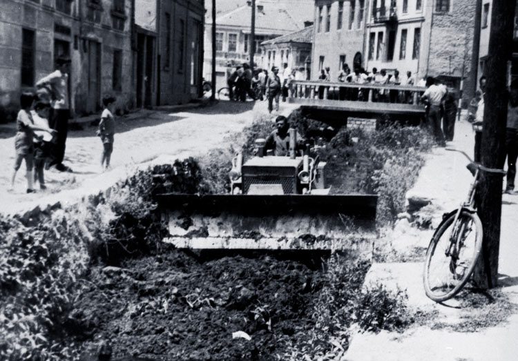 Реката Курдерес - Битола, фотографирано 1974/75 г
