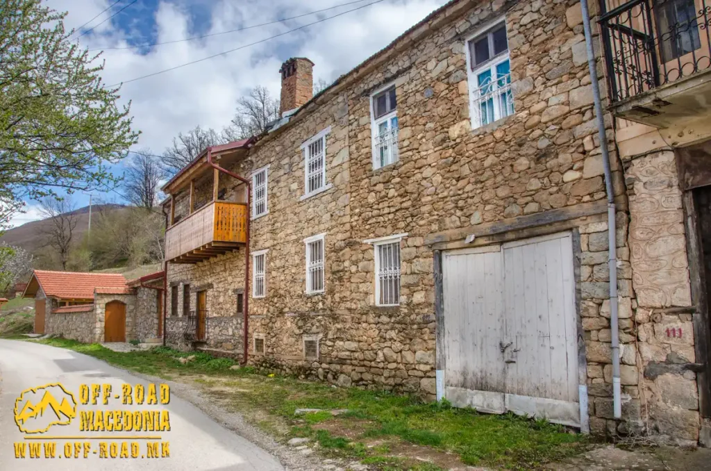 Ljubojno village in Prespa, Traditional architecture