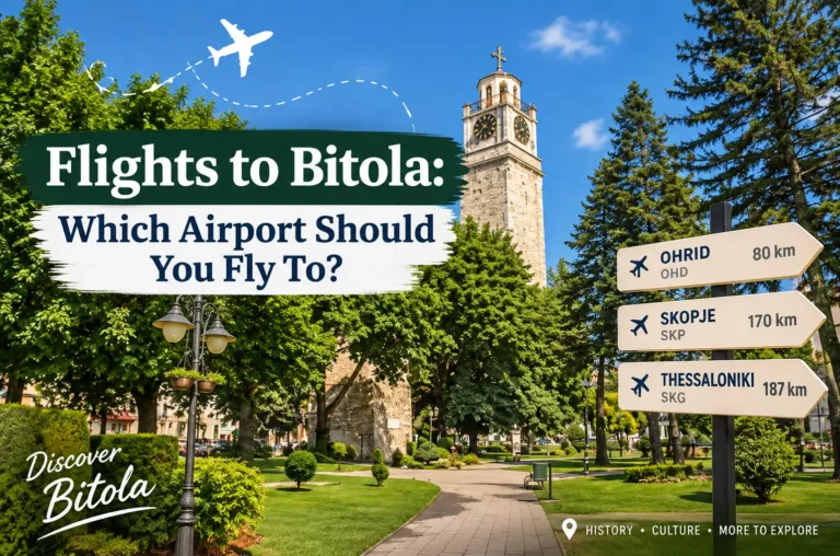 Flights to Bitola: Which Airport Should You Fly To?